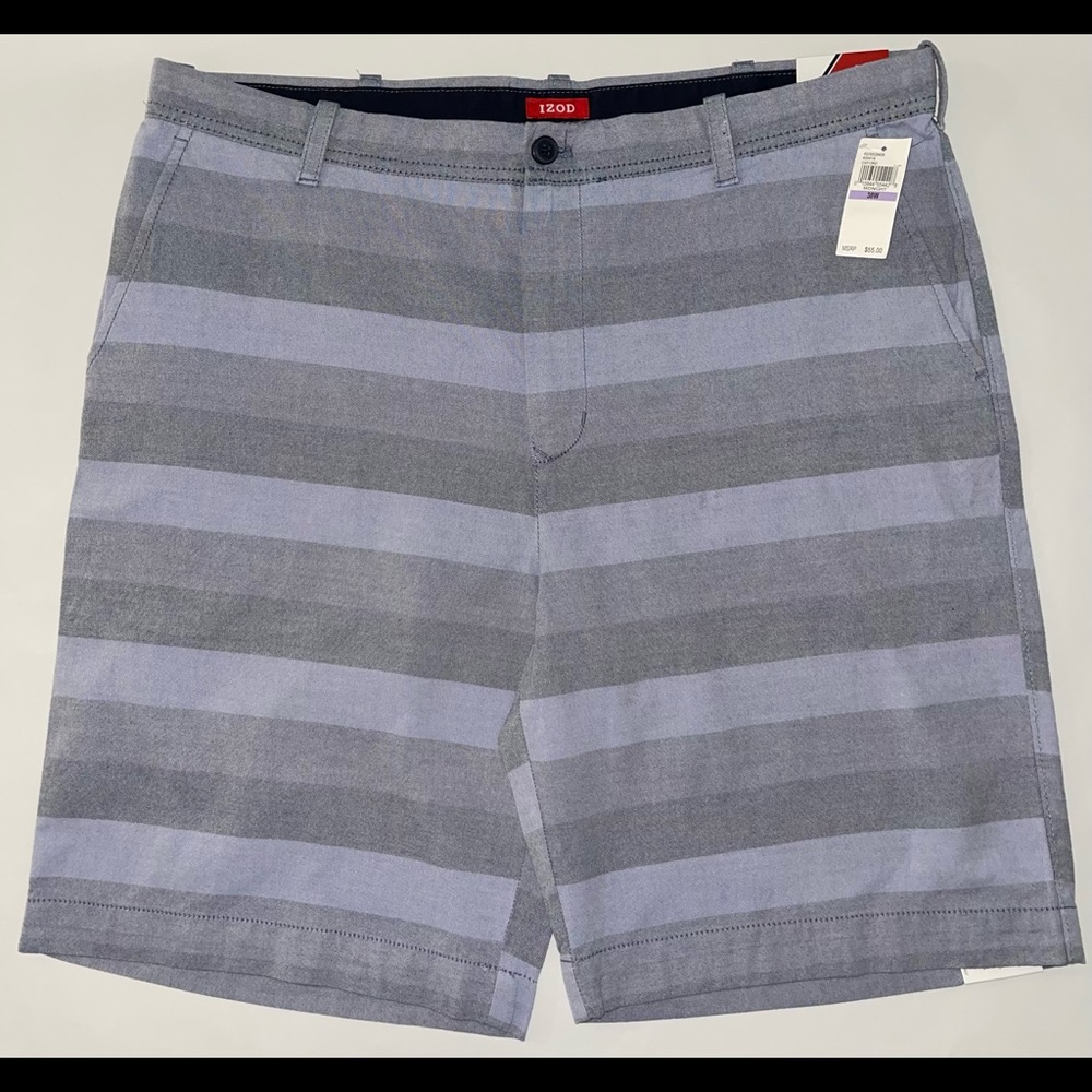 IZOD mens shorts grey size 38